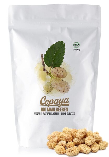 500g Getrocknete Bio Maulbeeren von Copaya