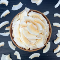 750g Bio Kokoschips, geröstet & ungesüßt von Copaya