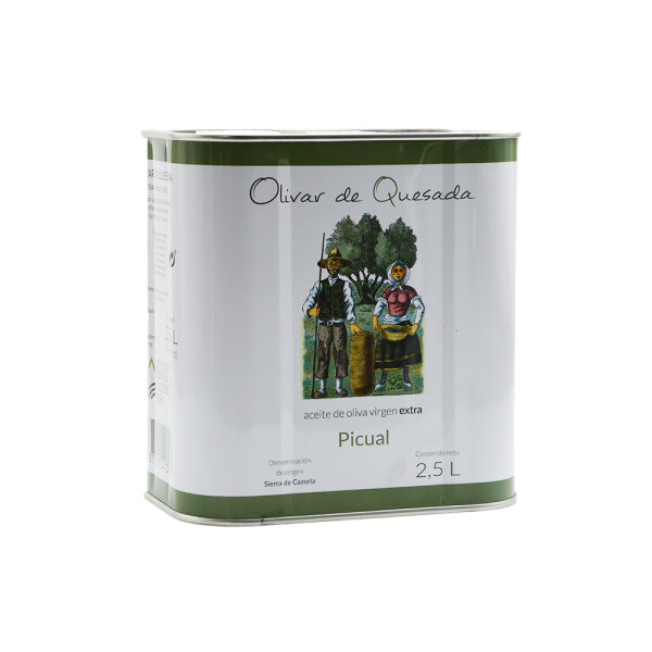 2,5 L Olivenöl aus Spanien, Picual Oliven,Extra Nativ, Olivar de Quesada