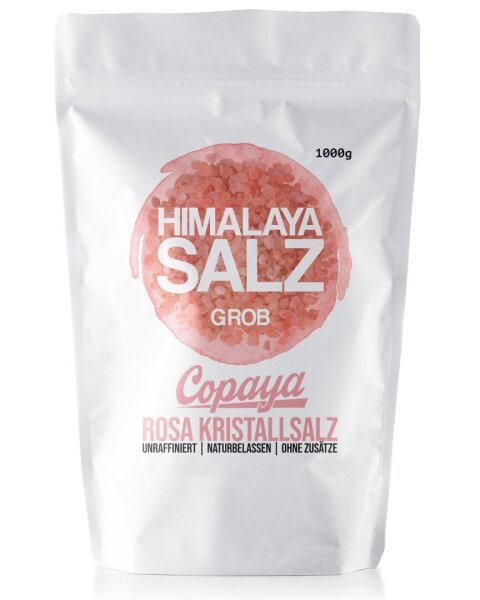 1kg Rosa Kristallsalz fein (Himalaya Salz) von Copaya
