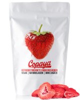 Gefriergetrocknete Erdbeerscheiben von Copaya 100g