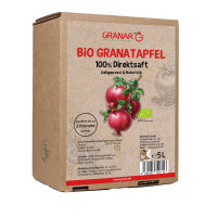 5 Liter-Box Bio Granatapfel Direktsaft von Granar BIO Copaya