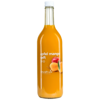 750ml Bio Apfel Mango Direktsaft von Gewußt wie
