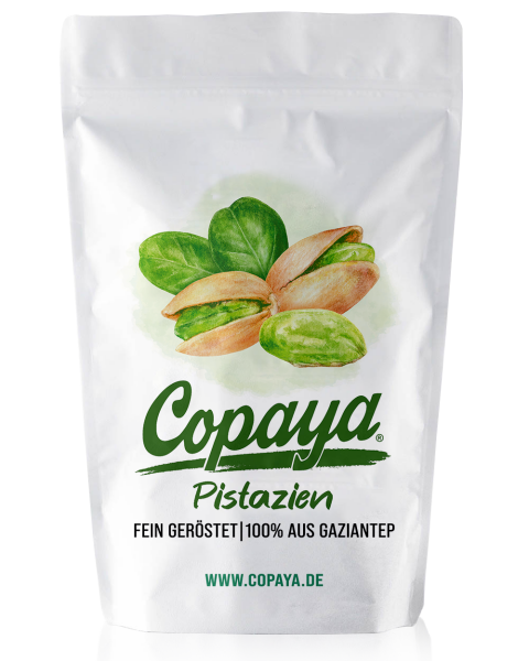 1 kg Pistazien, geröstet & gesalzen aus Gaziantep von Copaya