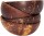 4 x Copaya Coconut Bowl I 100% Naturproukt aus Kokosnuss-Schalen I Smooth poliert