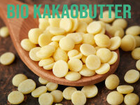 Bio Roh Kakaobutter Coins von Copaya