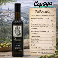 500ml Olivenöl aus Spanien, Picual Oliven,Extra Nativ, Olivar de Quesada