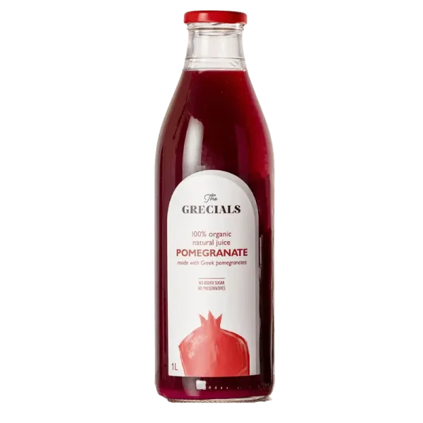 3 x 1 L Bio Granatapfel Direktsaft aus Griechenland von The Grecials