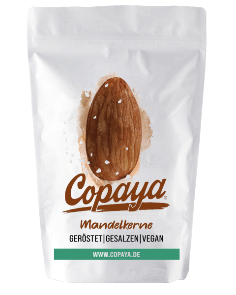 800g Mandeln - geröstet und gesalzen von Copaya
