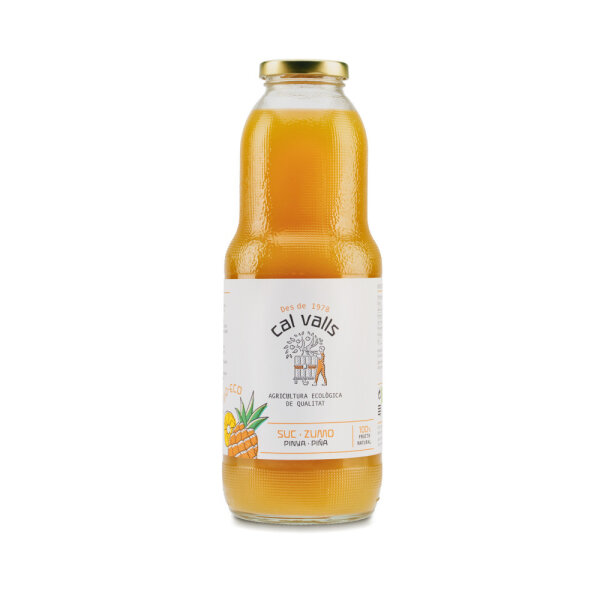 3 x 1 L Bio Ananas Direktsaft von Cal Valls