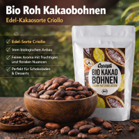Copaya Bio Roh Kakaobohnen Criollo 800g