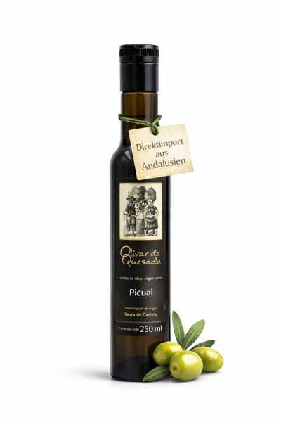 Olivenöl aus Spanien, Picual Oliven,Extra Nativ, Olivar de Quesada