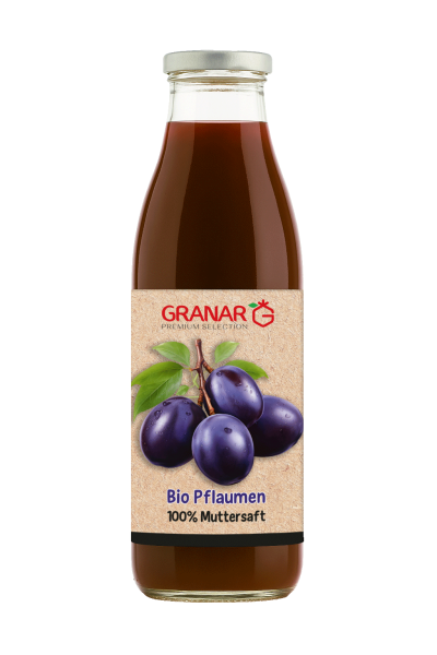750ml Bio Pflaumen Direktsaft von GranarBio