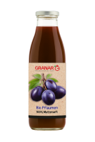 750ml Bio Pflaumen Direktsaft von Granar Bio
