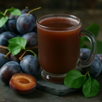 750ml Bio Pflaumen Direktsaft von Granar Bio