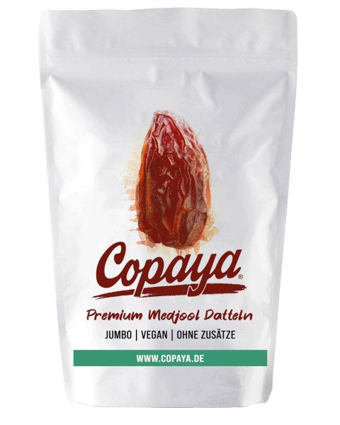 Premium Medjool Datteln Jumbo aus Palästina von Copaya