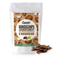 500g Bio Kokoschips mit Bio Kakao, geröstet &...