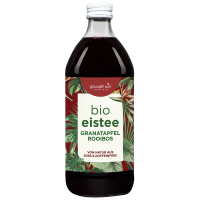 Bio Granatapfel Rooibos Eistee ohne Zuckerzusatz von...