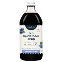 500ml Bio Heidelbeer Sirup von Gewußt wie