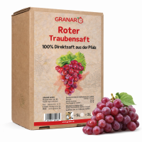 5 Liter-Box roter Traubensaft aus der Pfalz (Ernte 2025)